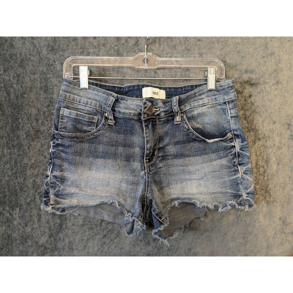 BKE Jeans Shorts womens 28 distressed cutoff grunge high rise Victoria